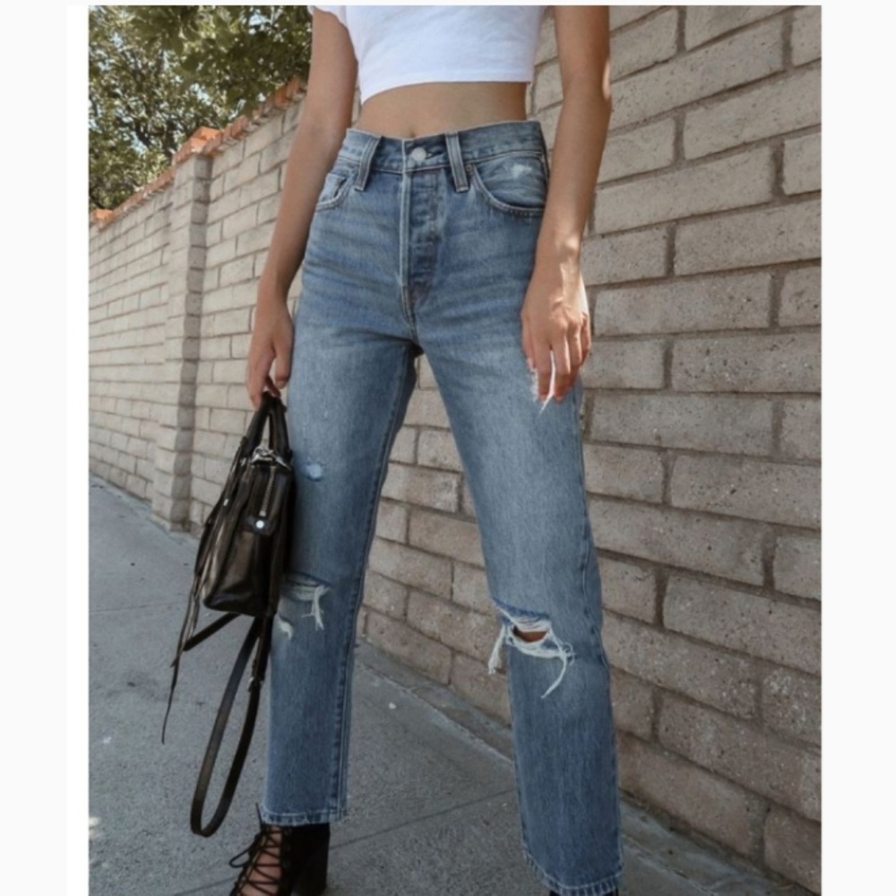 LEVI'S 501 CROPPED